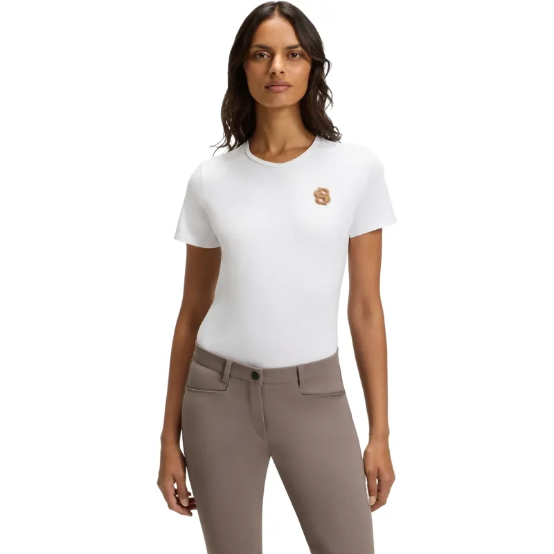 BOSS Equestrian Maya Womens Tee - White Pre-Order