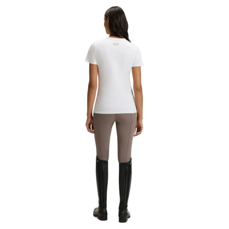 BOSS Equestrian Maya Womens Tee - White Pre-Order-3