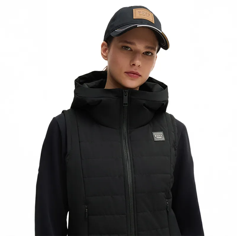 BOSS Equestrian Fally Ladies Puffer Gilet - Black-4