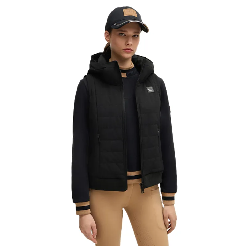 BOSS Equestrian Fally Ladies Puffer Gilet - Black