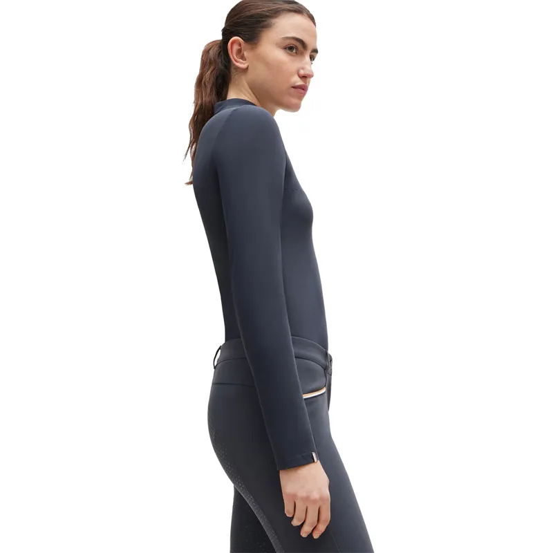 BOSS Equestrian Frances Ladies Long Sleeve Training Shirt - Grey-2