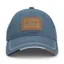 BOSS Equestrian Unisex Leather Vintage Patch Baseball Cap - Northern Blue