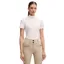 BOSS Equestrian Ladies Maira Half Zip Training Shirt - White Stripes