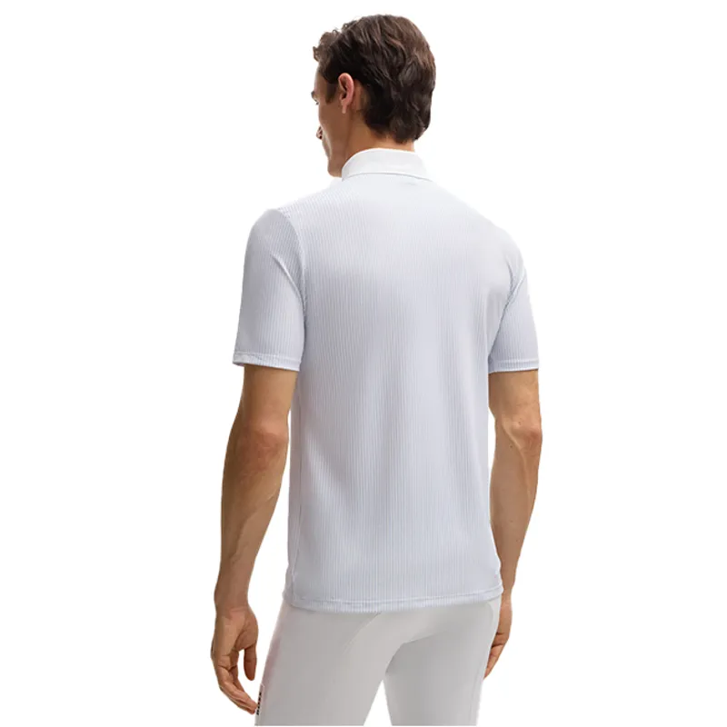 BOSS Equestrian Marty Mens Show Shirt - Pinstripes Niagara-2