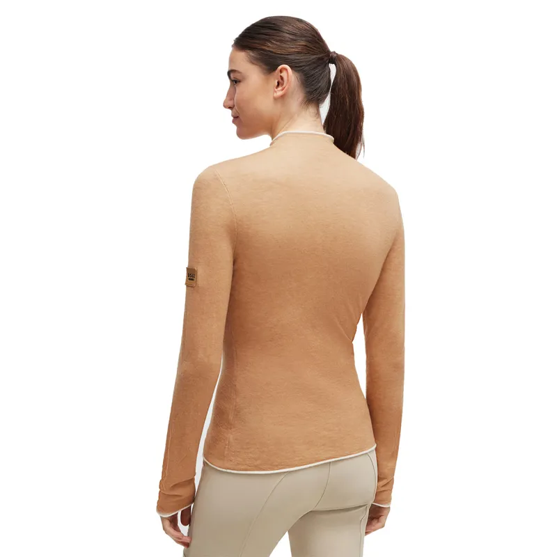 BOSS Equestrian May Ladies Turtleneck Top - Camel-2