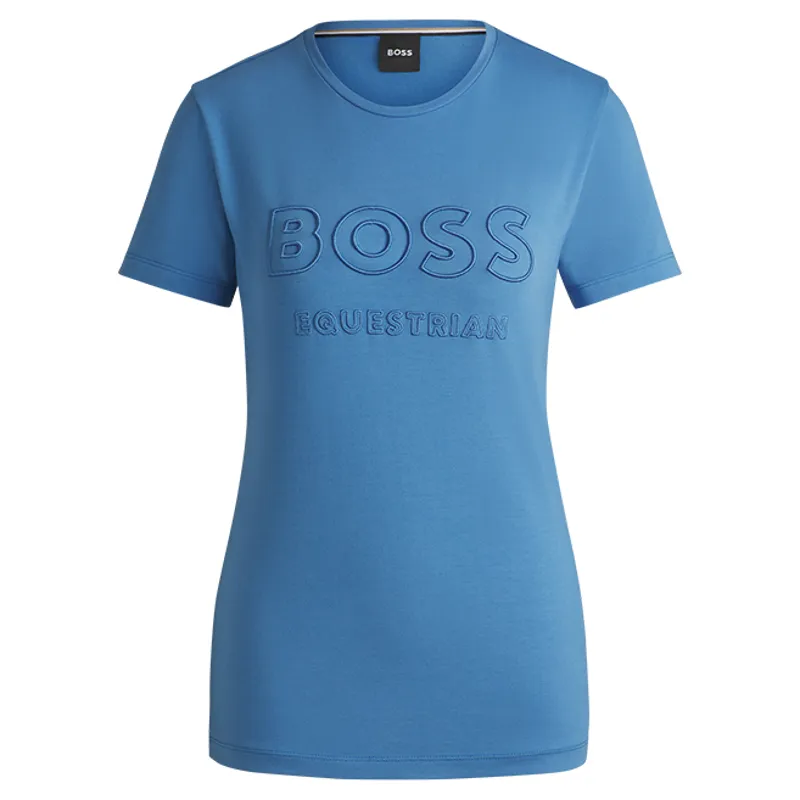 BOSS Equestrian Maya Ladies Logo T-Shirt - Riviera-1