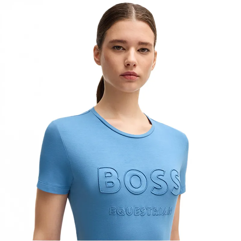 BOSS Equestrian Maya Ladies Logo T-Shirt - Riviera-3