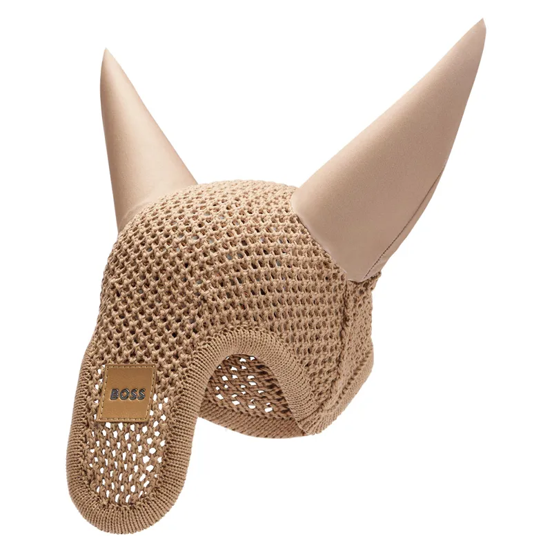 BOSS Equestrian Monochrome Fly Veil - Camel