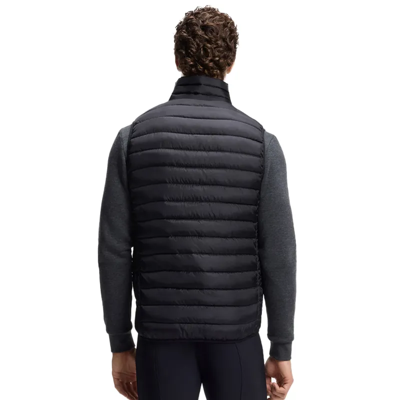 BOSS Equestrian Holiday Monza Mens Puffer Gilet - Black-1