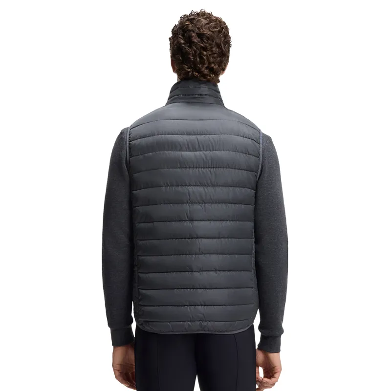 BOSS Equestrian Holiday Monza Mens Puffer Gilet - Graphite-1