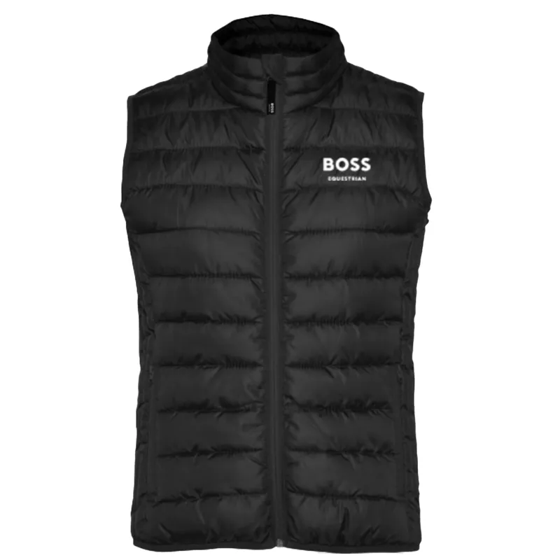 BOSS Equestrian Holiday Nice Womens Puffer Gilet - Black-2