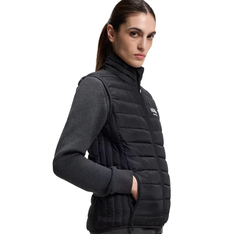 BOSS Equestrian Holiday Nice Womens Puffer Gilet - Black-3