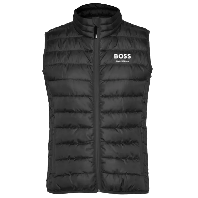 BOSS Equestrian Holiday Nice Womens Puffer Gilet - Graphite-2