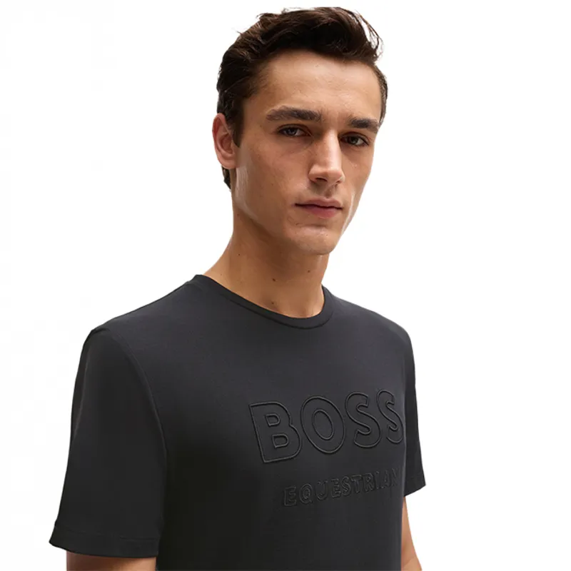 BOSS Equestrian Pierce Mens T-Shirt - Black-3