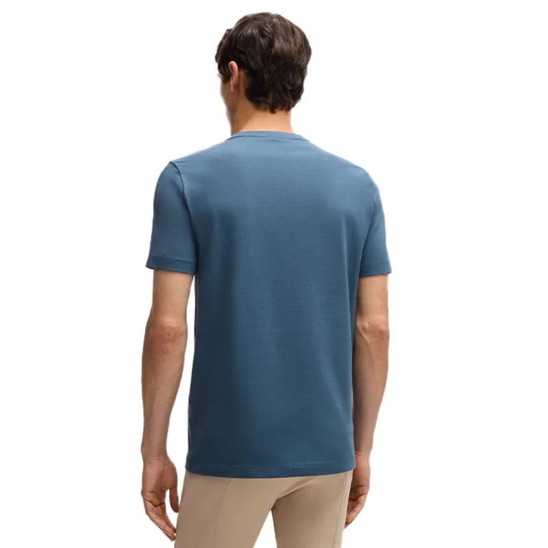BOSS Equestrian Pierce Mens T-Shirt - Northern Blue-2