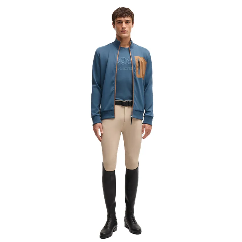 BOSS Equestrian Pierce Mens T-Shirt - Northern Blue-4