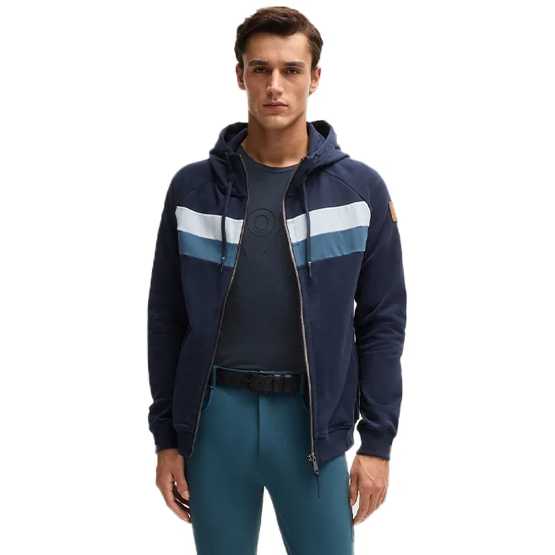 BOSS Equestrian Pierce Mens T-Shirt - Sky Captain-4