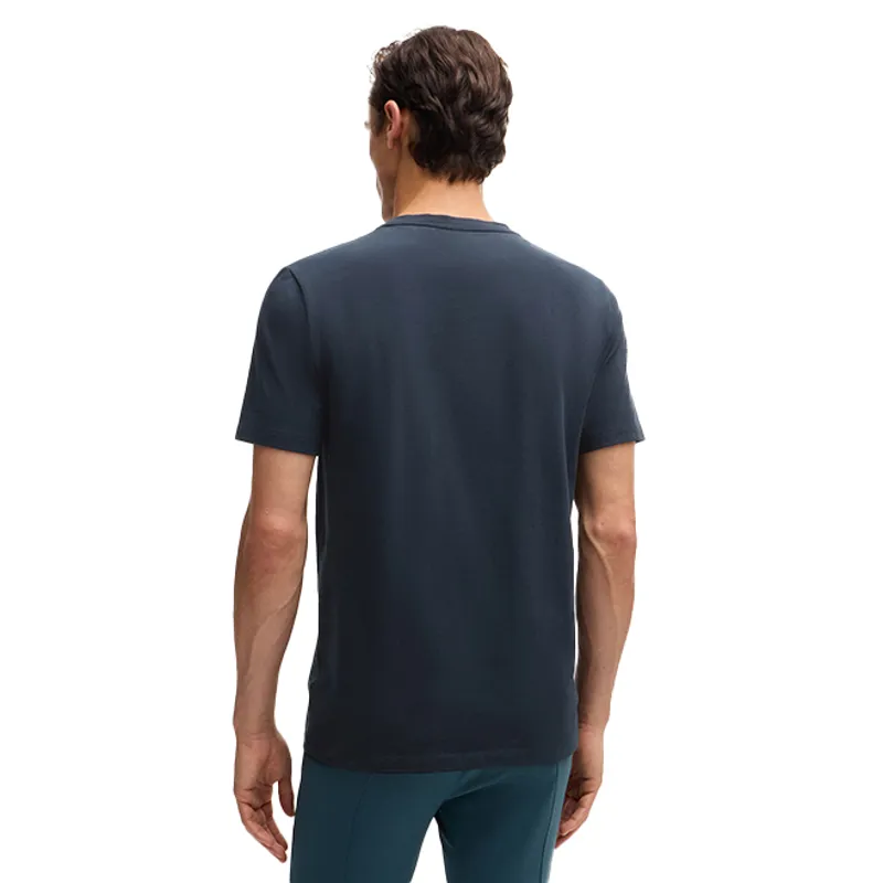BOSS Equestrian Pierce Mens T-Shirt - Sky Captain-2