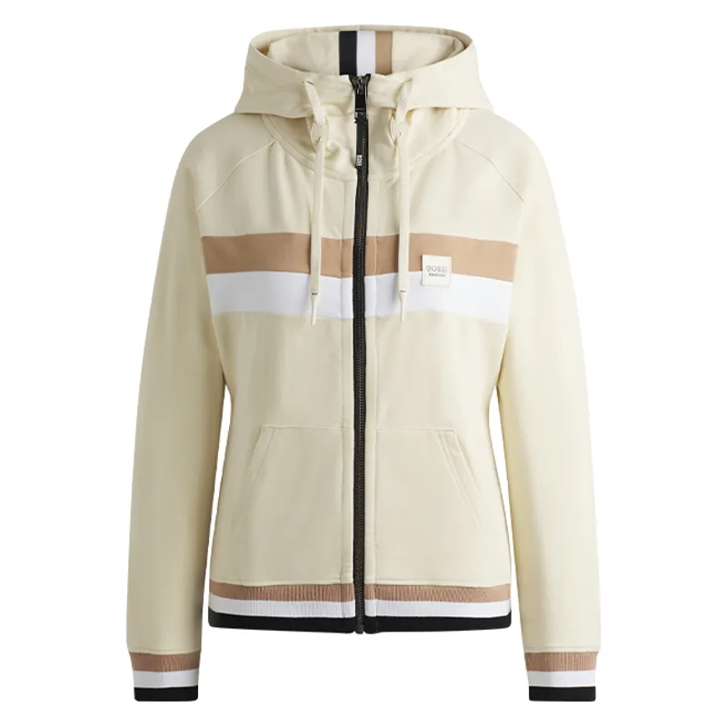 BOSS Equestrian Riva Ladies Full Zip Hoodie - Almond-4