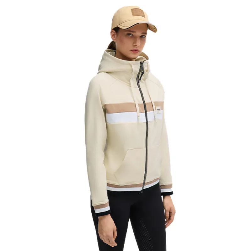 BOSS Equestrian Riva Ladies Full Zip Hoodie - Almond