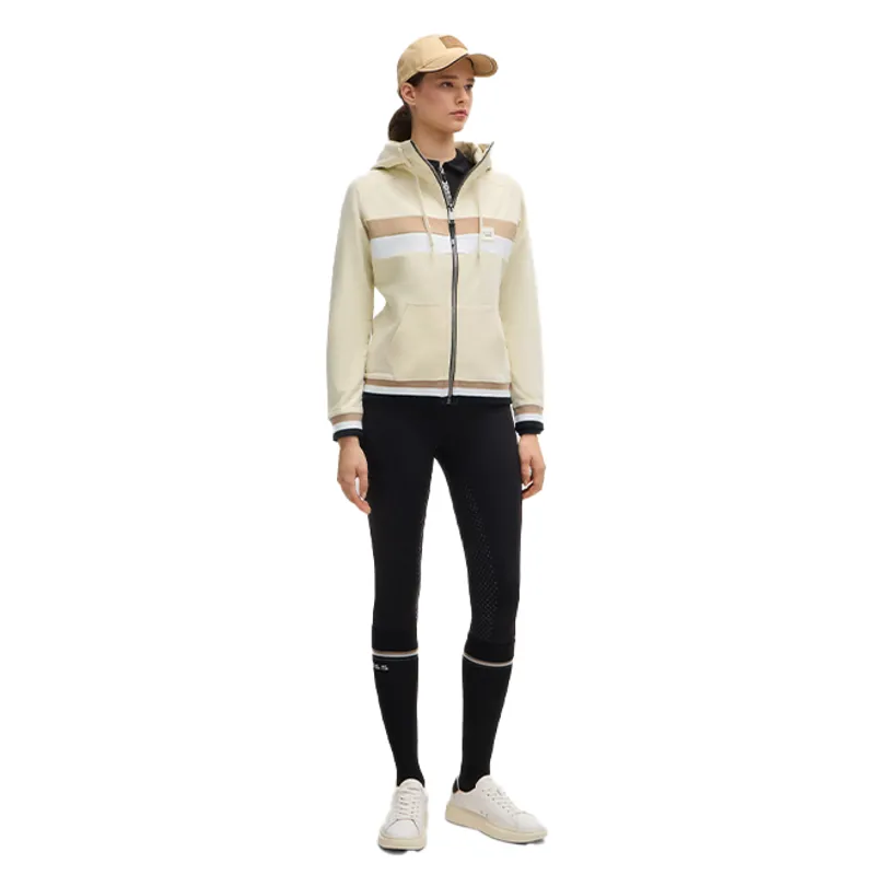 BOSS Equestrian Riva Ladies Full Zip Hoodie - Almond-3
