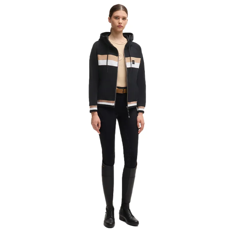 BOSS Equestrian Riva Ladies Full Zip Hoodie - Black-2