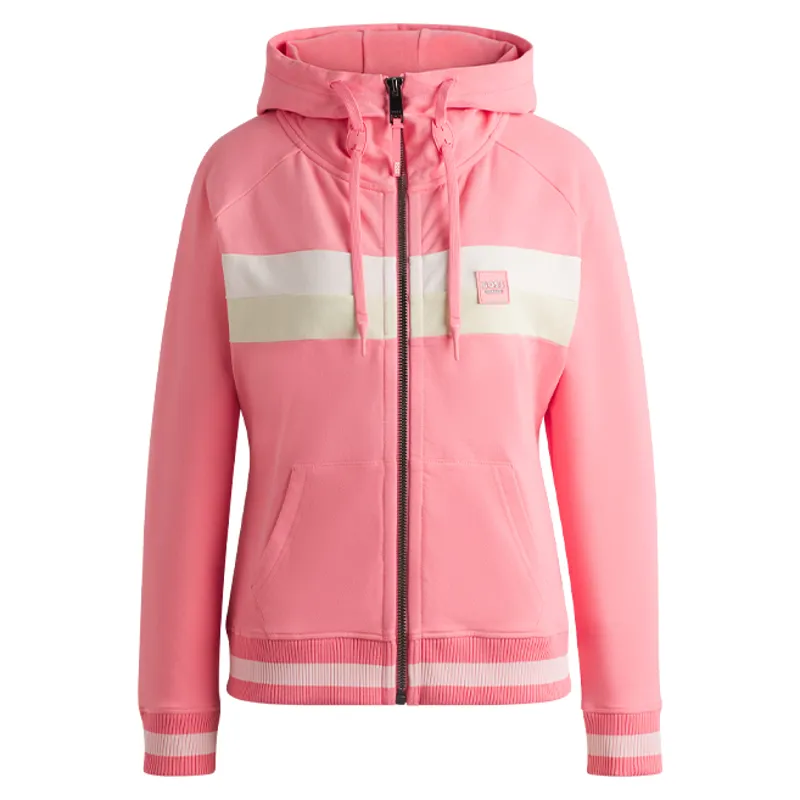 BOSS Equestrian Riva Ladies Full Zip Hoodie - Pink-5