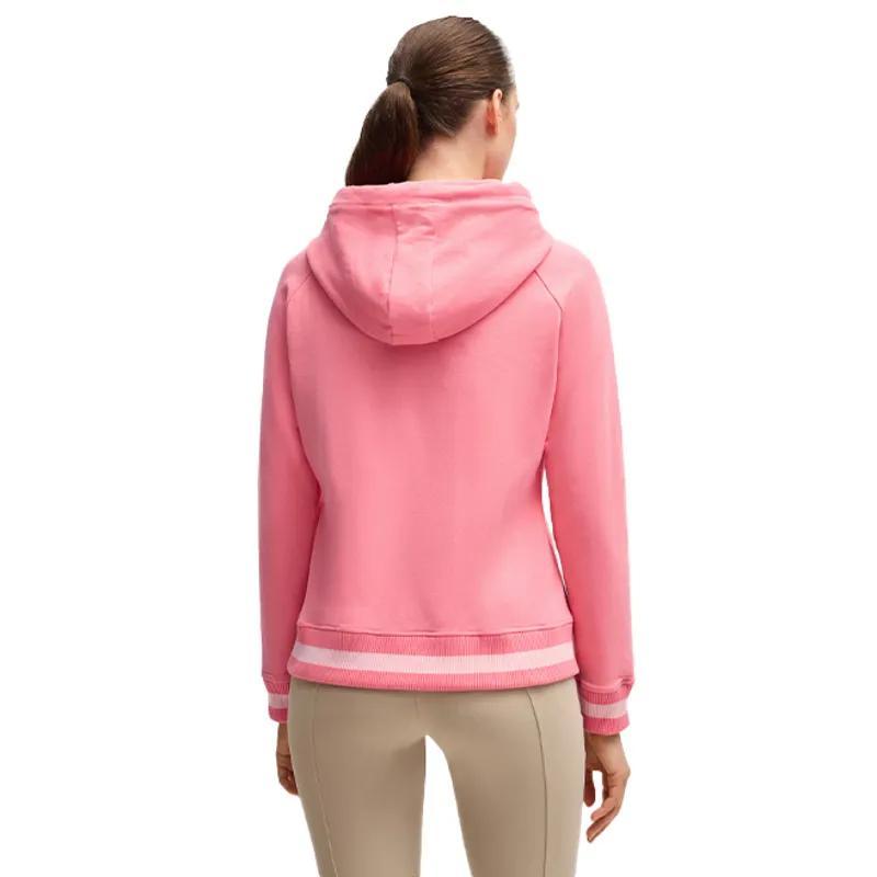 BOSS Equestrian Riva Ladies Full Zip Hoodie - Pink-1