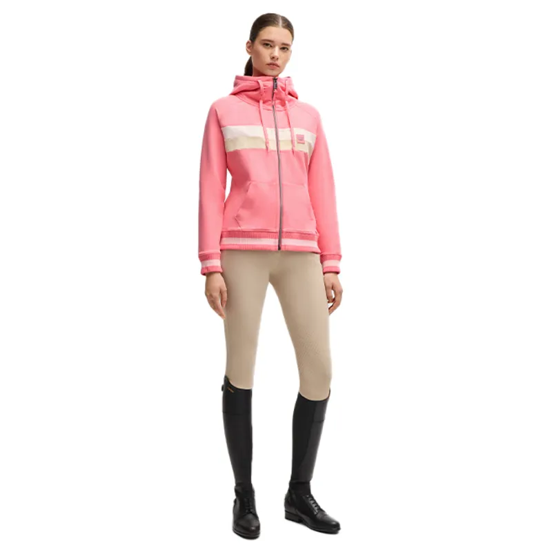 BOSS Equestrian Riva Ladies Full Zip Hoodie - Pink-4