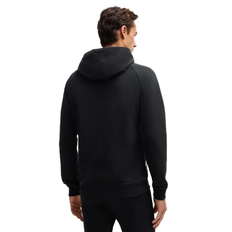 BOSS Equestrian River Zip Mens Hoodie - Black-2