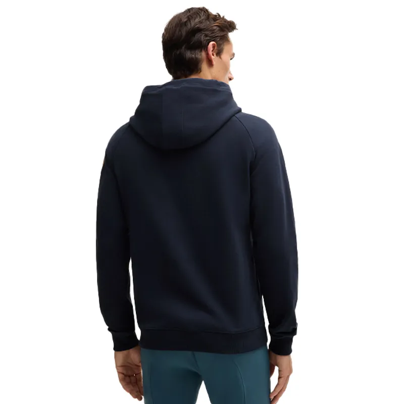 BOSS Equestrian River Zip Mens Hoodie - Sky Captain-2