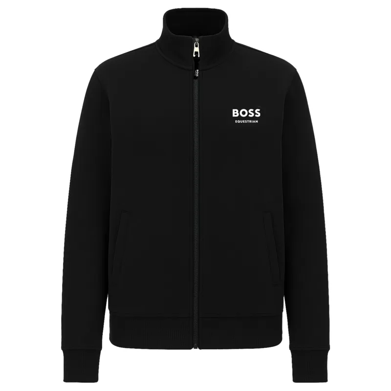 BOSS Equestrian Holiday Rome Mens Training Sweatshirt - Black-2