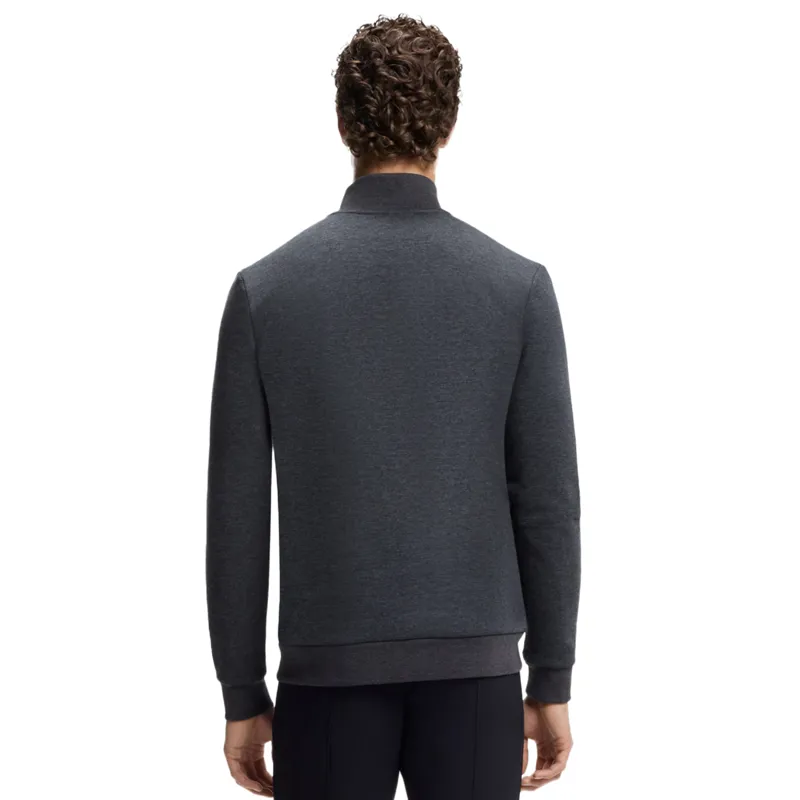 BOSS Equestrian Holiday Rome Mens Training Sweatshirt - Dark Grey/Melange-2