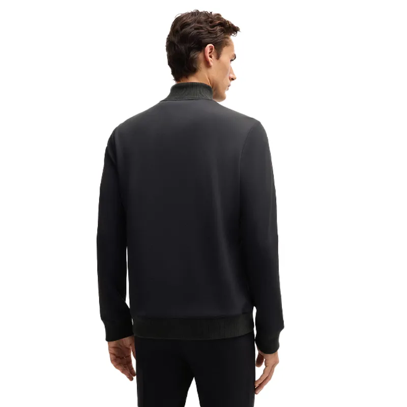 BOSS Equestrian Sammy Mens Function Full Zip Jumper - Black-2