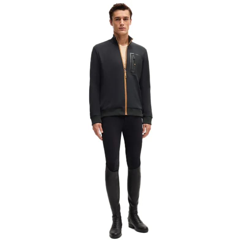 BOSS Equestrian Sammy Mens Function Full Zip Jumper - Black-3