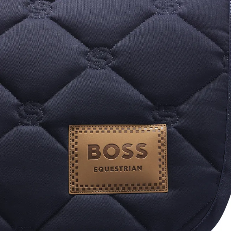 BOSS Equestrian Show Jumping Saddlecloth - Solid Sky Captain-1