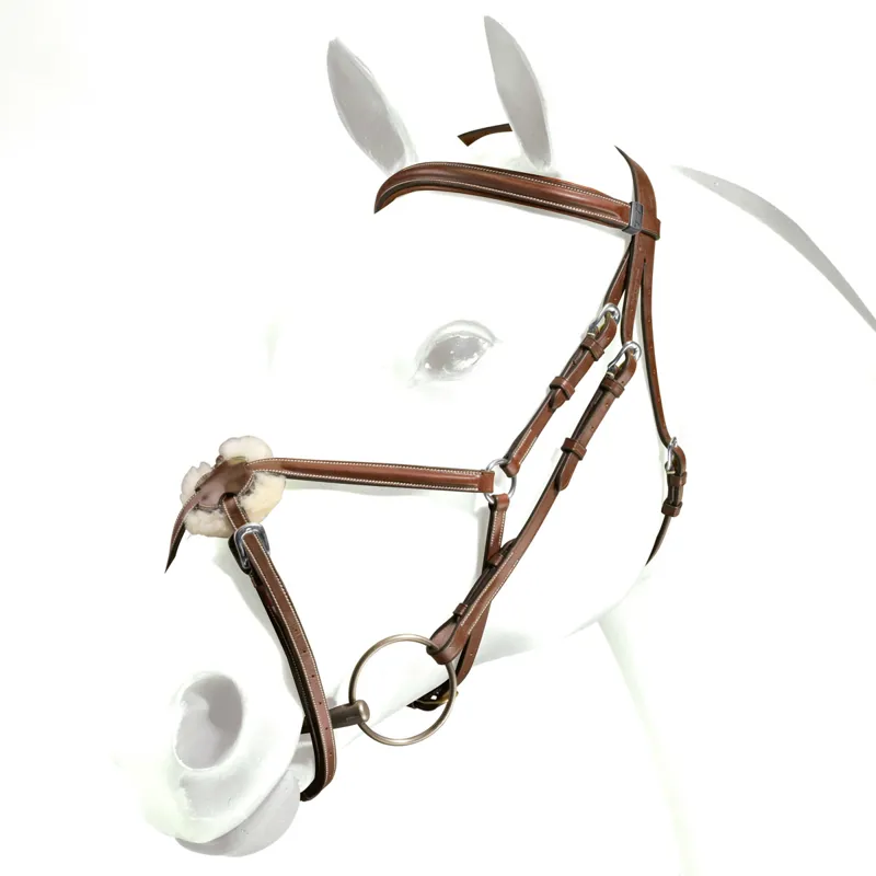 Equipe Emporio Grackle Bridle - Newmarket/Silver