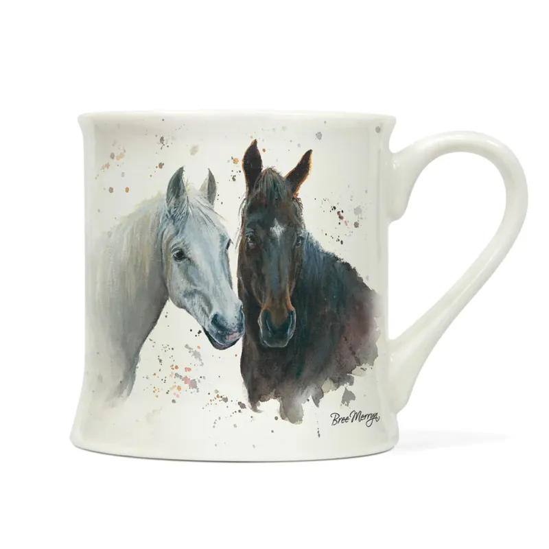 Bree Merryn Painted Fine China Horse Mug - Pebbles and Paloma