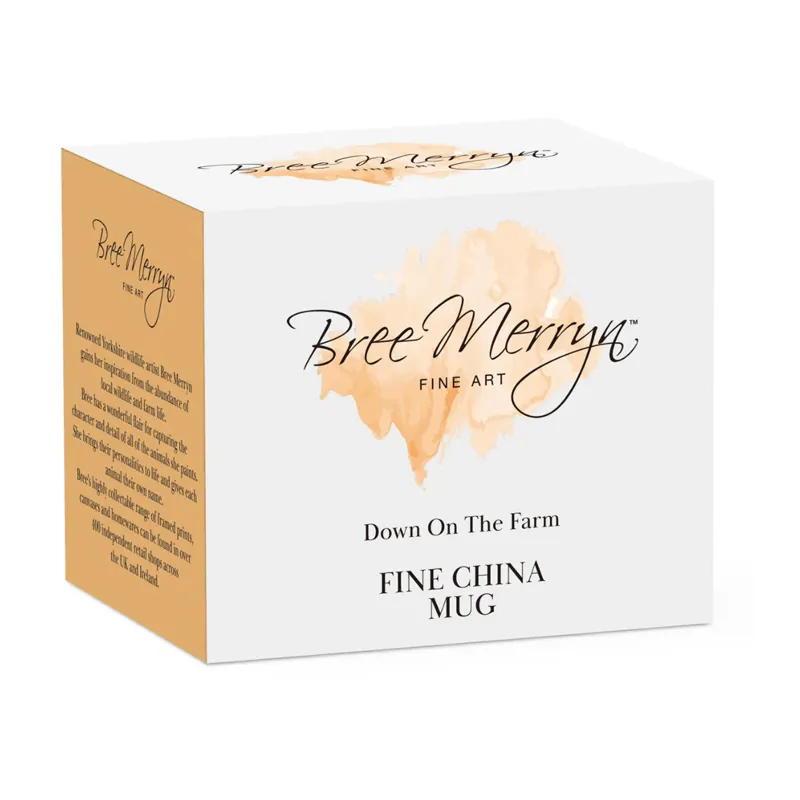 Bree Merryn Painted Fine China Horse Mug - Pebbles and Paloma-2