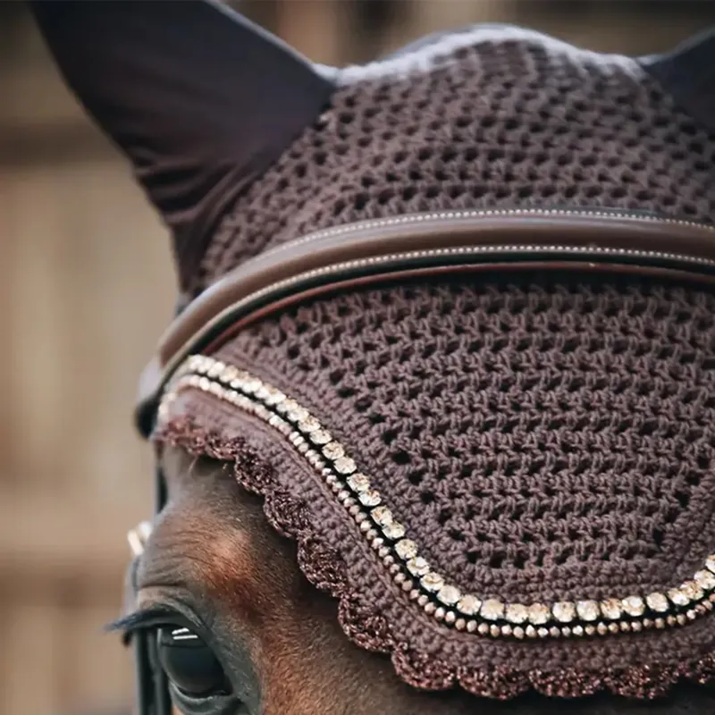 Kentucky Wellington Stone/Pearl Soundless Fly Veil - Brown-1