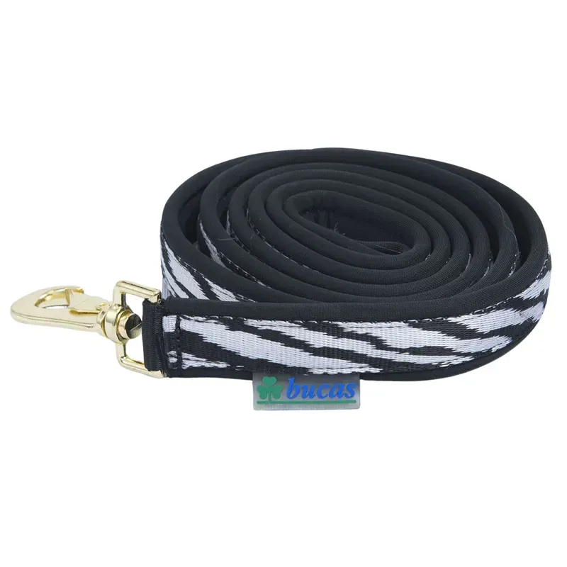 Bucas Dublin Lead Rope - Zebra Print