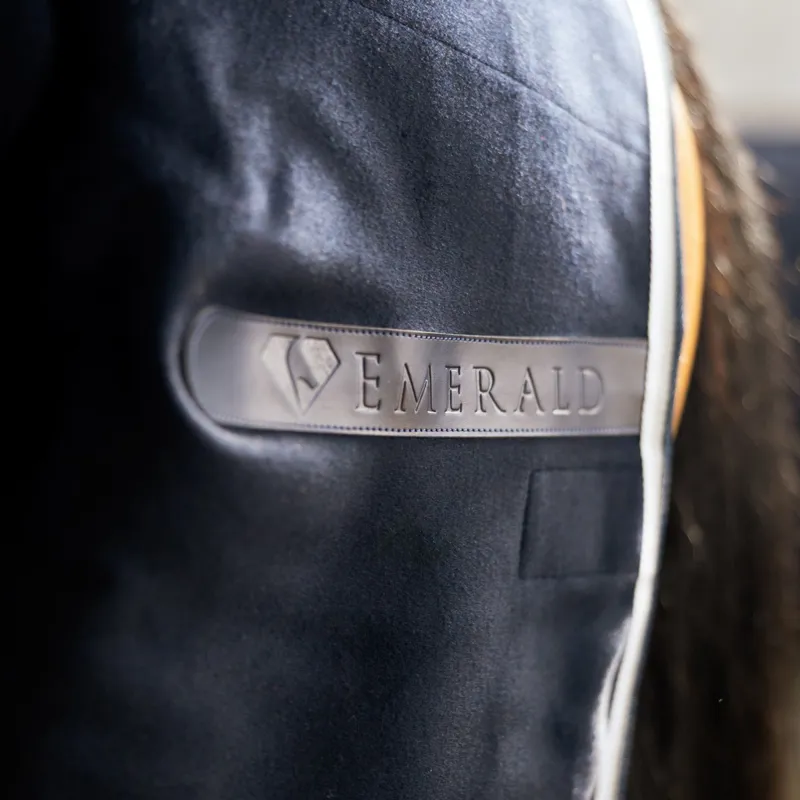 Bucas Emerald Wool-Mix Show Rug - Navy-2