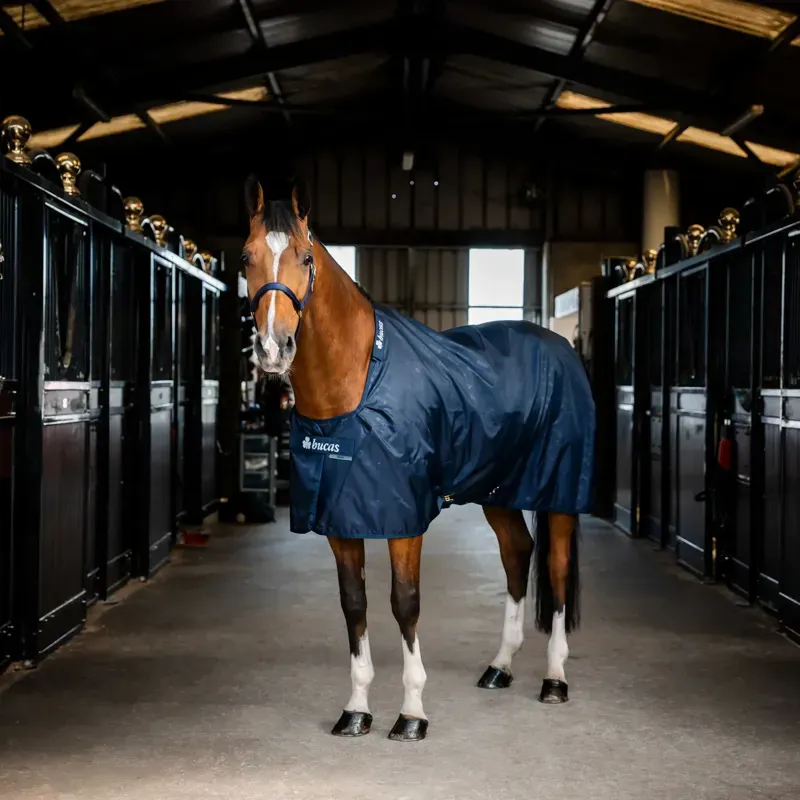 Bucas Stable Sheet - Navy-5