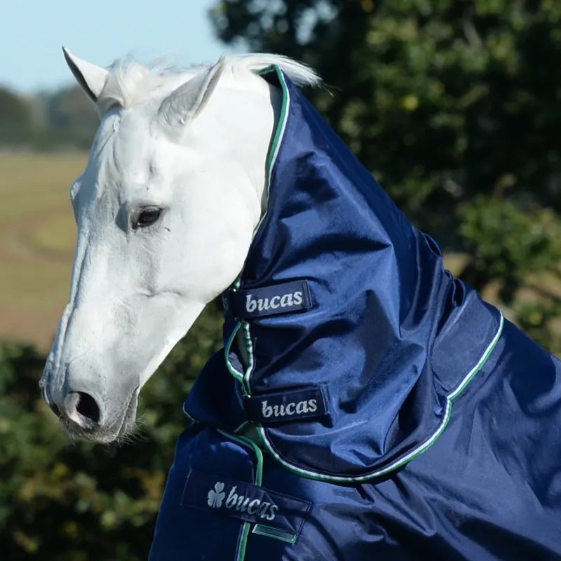 Bucas Smartex Combi 300g Turnout Neck Cover - Blue