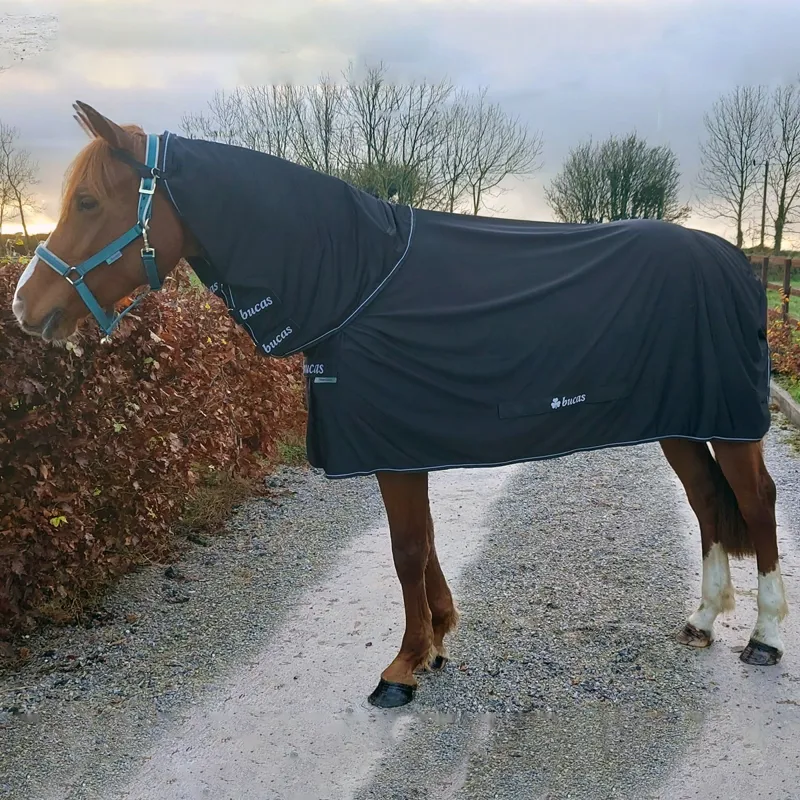 Bucas Power Cooler Detachable Neck Rug - Black-2