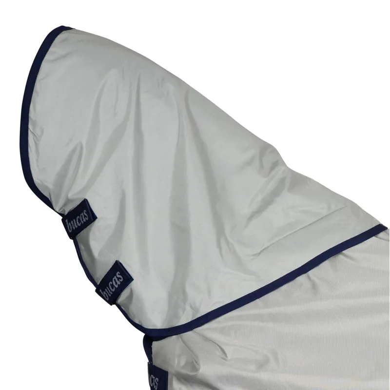 Bucas Power Combi 300g Turnout Neck Cover - Silver-3