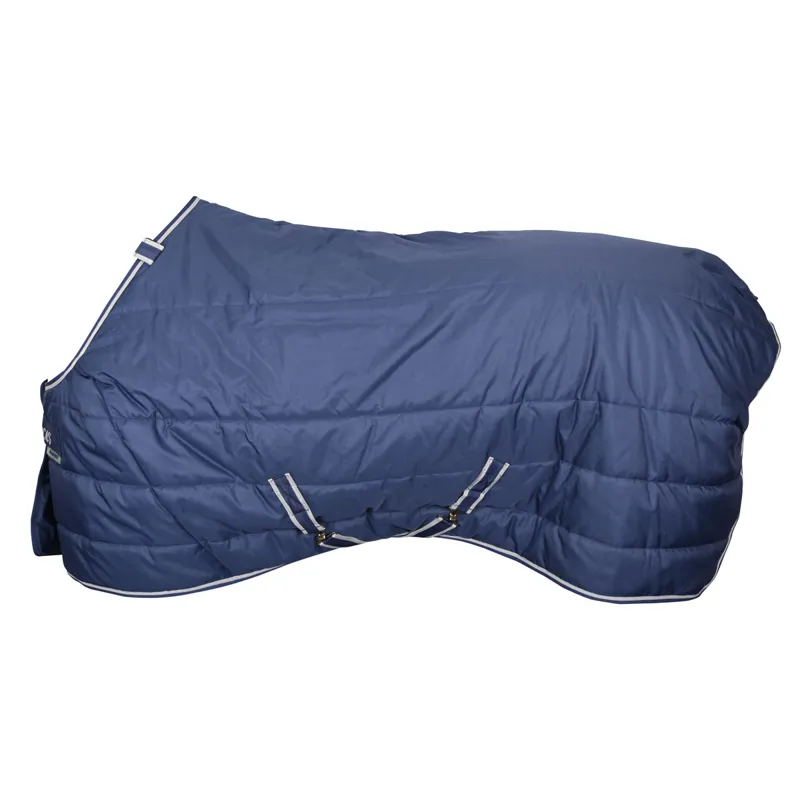 Bucas Quilt 300g Stable Rug with Silk-Feel Lining - Navy/Silver-3