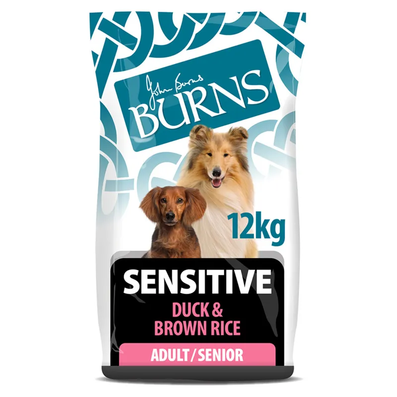 Burns Sensitive Dog Food - Duck and Brown Rice