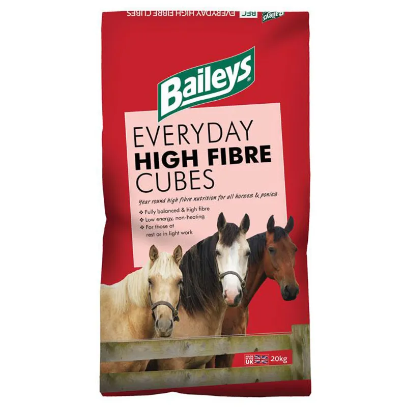 Baileys Everyday High Fibre Cubes - 20kg