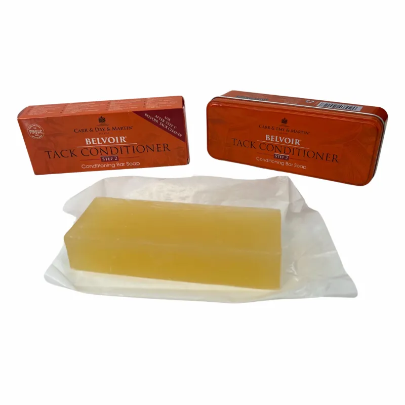 Carr and Day and Martin Tin for Belvoir Tack Conditioner Soap Bar-3